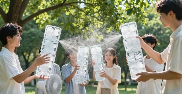 大冰块降温方法_南京栖霞区夏季防暑降温大冰块_大冰块户外活动使用时长